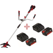 Einhell set akumulatorski trimer Agillo 36/255 BL - Solo + 2x PXC starter set 18V 3,0Ah 3411323